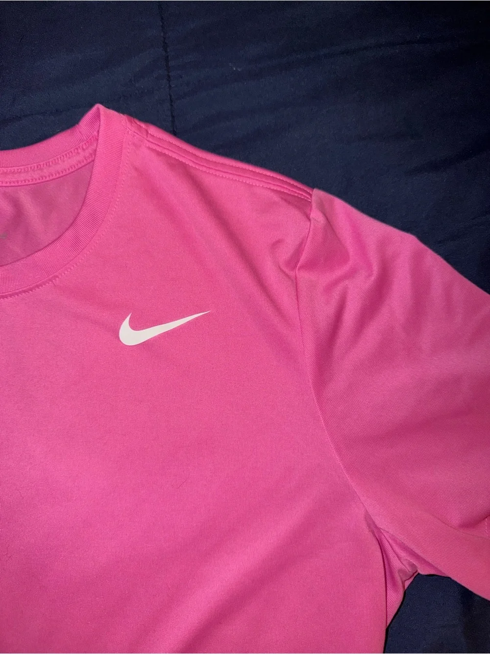 Nike Pink Dri-FIT Short Sleeve Tee